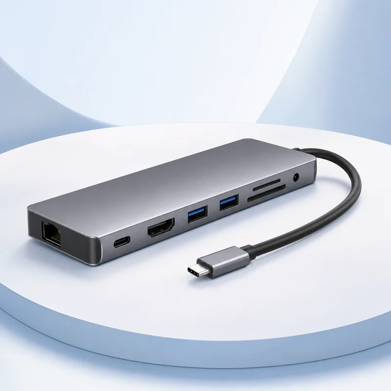 Generiertes Symbolbild einer USB-C-Dockingstation