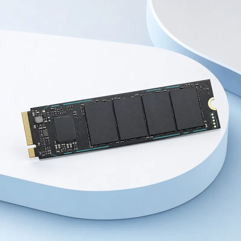 Generiertes Symbolbild einer internen NVMe-SSD